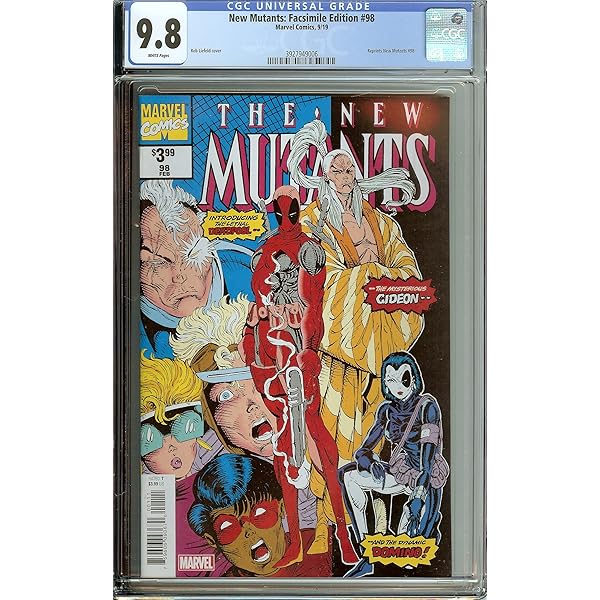 NEW MUTANTS #98 FACSIMILE EDITION NEW PTG: Rob Liefeld